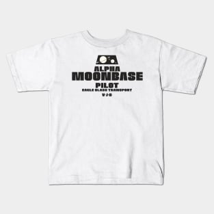 Moonbase Alpha Pilot Kids T-Shirt